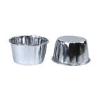 Aluminum Metallic Gold Silver Foil Paper Baking Cups